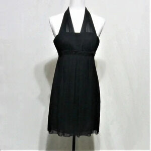 Sweet Storm,‎ Small, Black Party Dress, Halter top